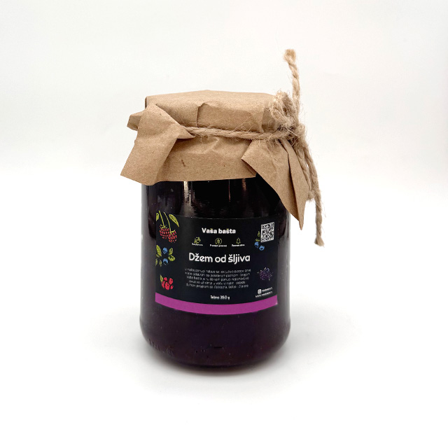 Domaći džem od šljiva - 350g